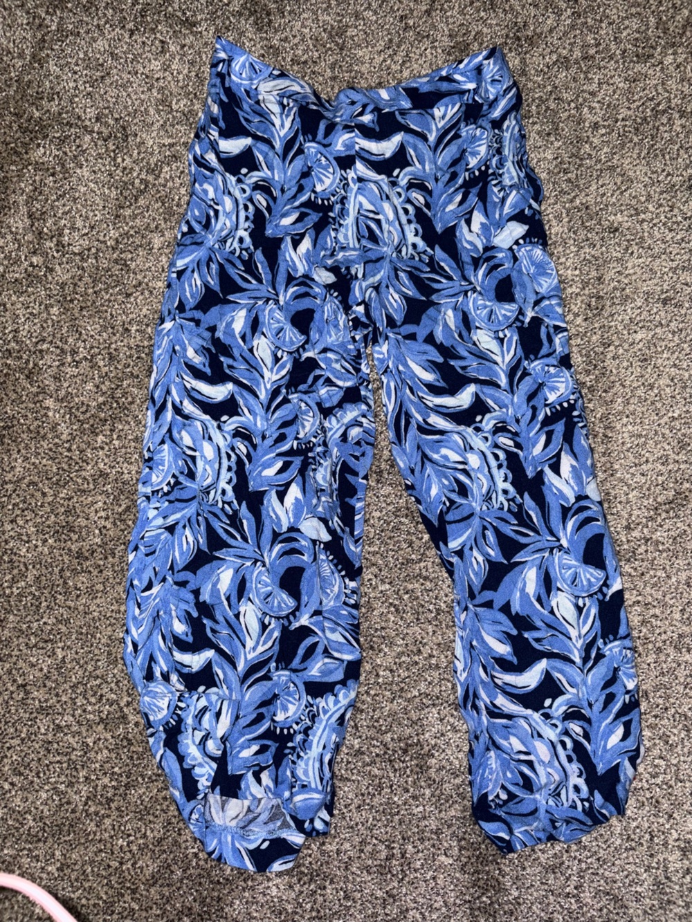 Lilly Pulitzer Flowy Cropped Pants